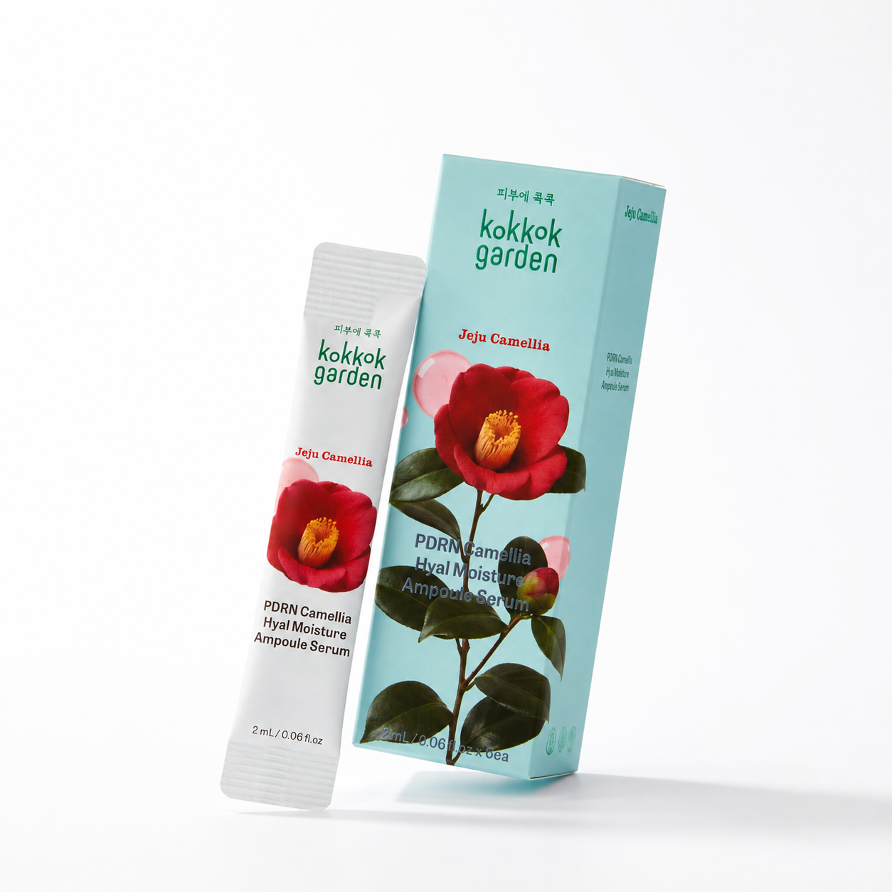 kokkok garden| Serum dưỡng ẩm, cấp ẩm và phục hồi cho làn da. Dạng gói 2mlx6 gói tiện lợi