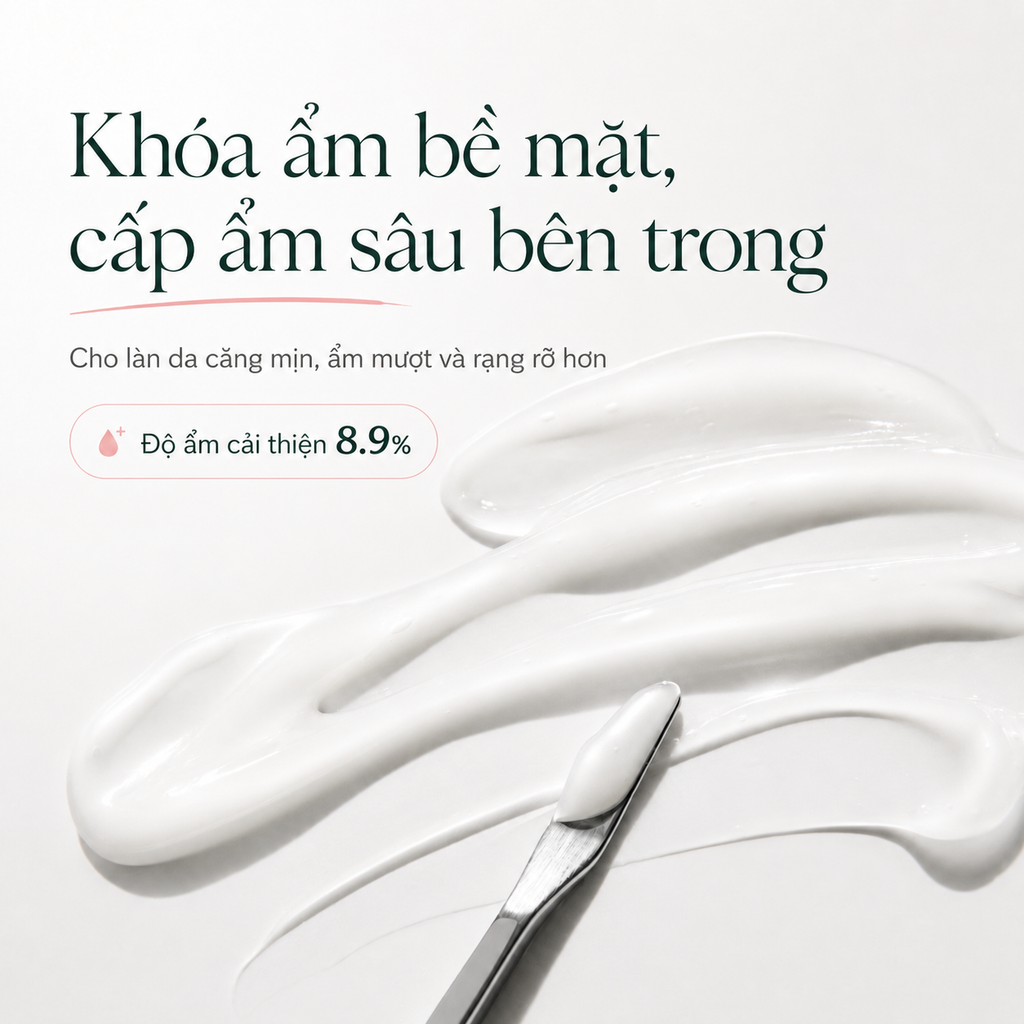 kokkok garden| Combo Kem dưỡng ẩm Cấp ẩm và Phục hồi làn da. Dạng gói 2mlx6 Hộp 6 gói